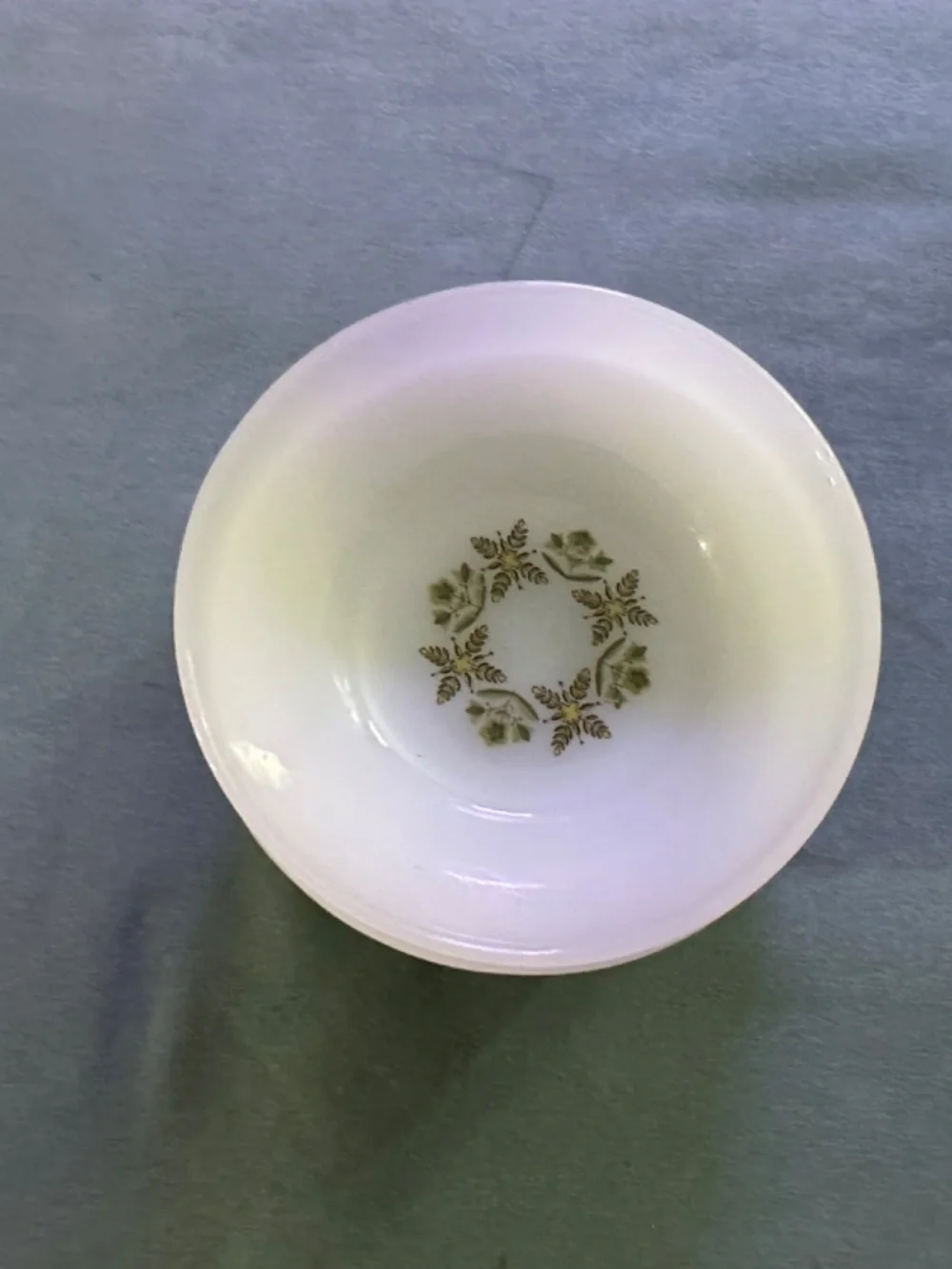 Vintage Anchor Hocking Milk Glass 